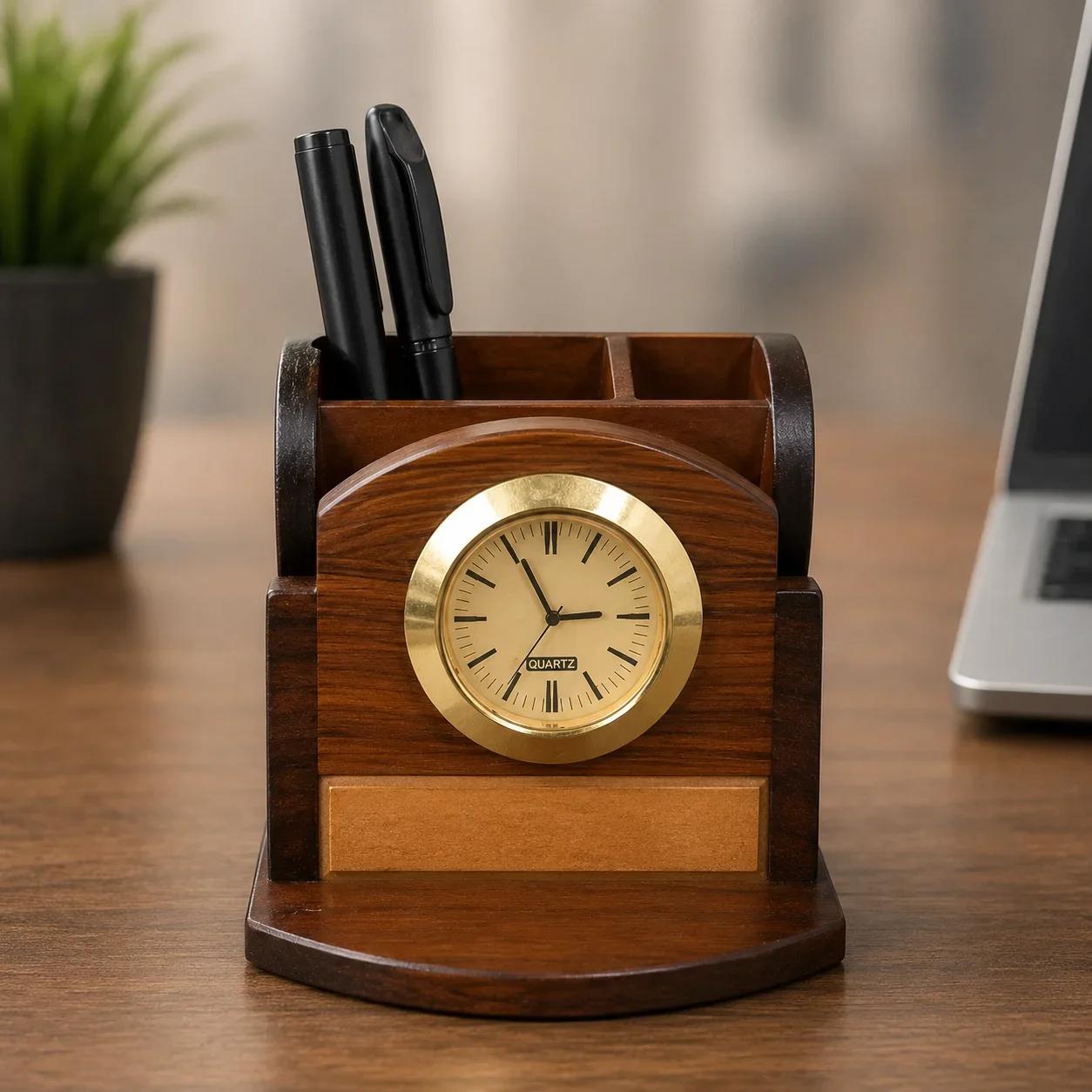 Wooden Desk Organizer