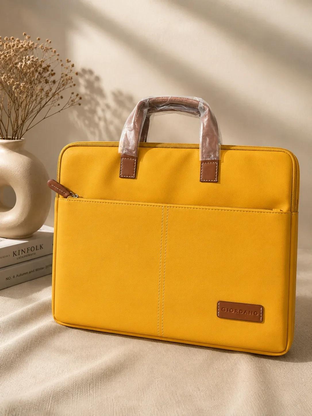 Giordano Premium Laptop Sleeve – Yellow