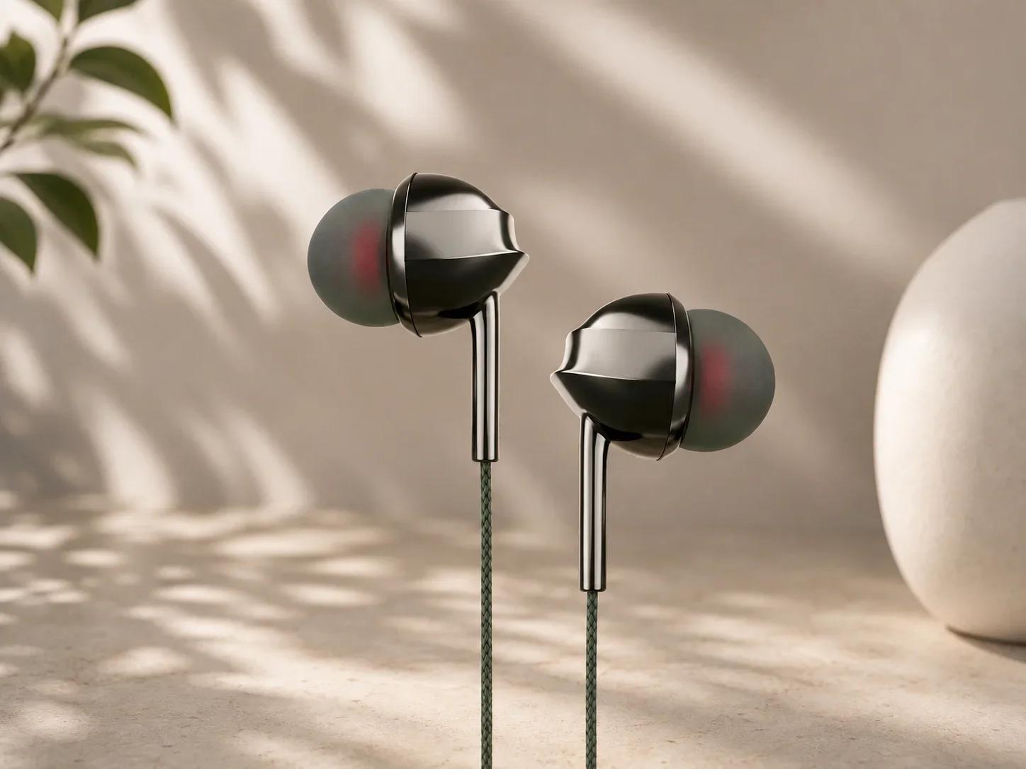 Lapcare AcoustiX Braided Metallic Wired Earphones