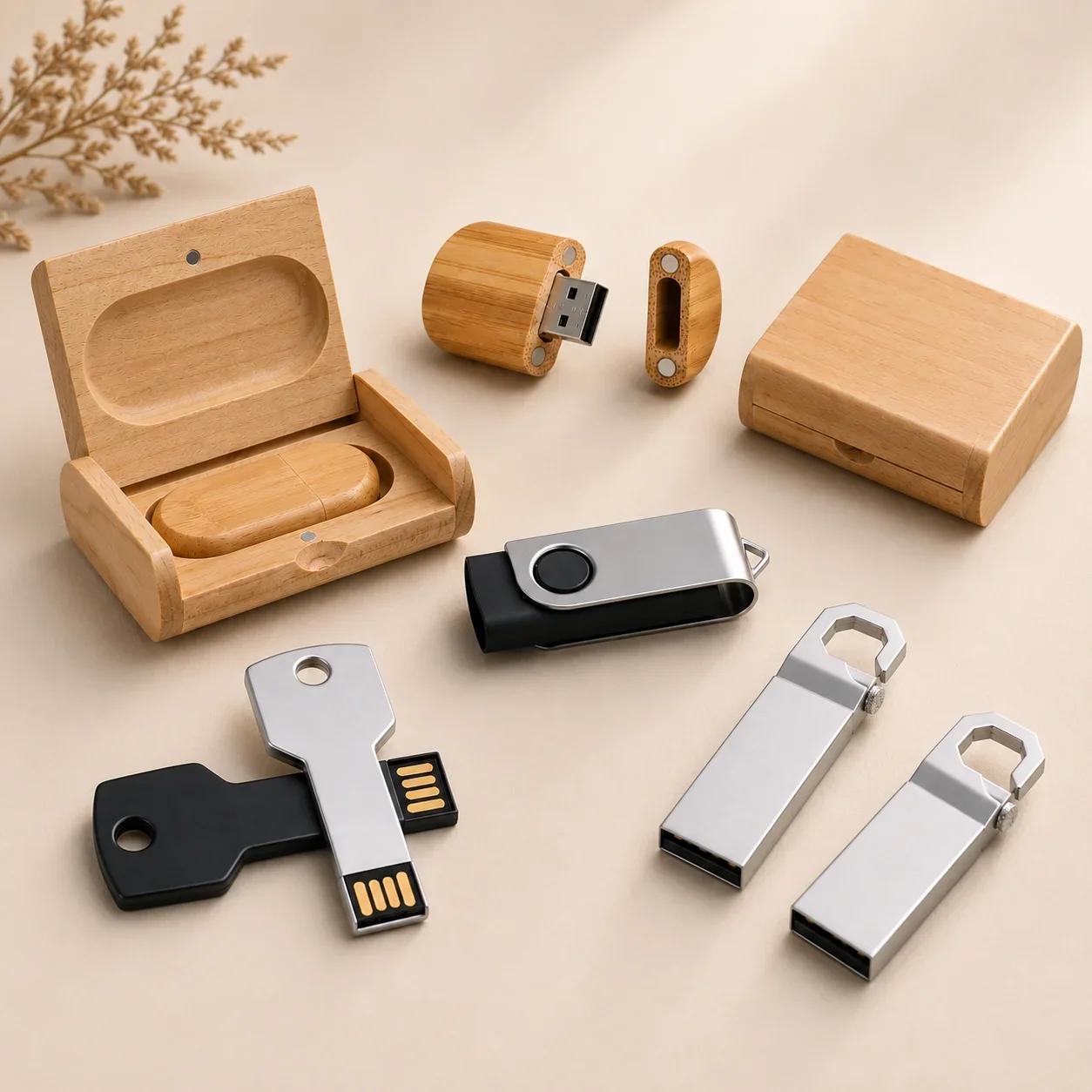 Custom USB Pen Drives Collection Corporate Gifting