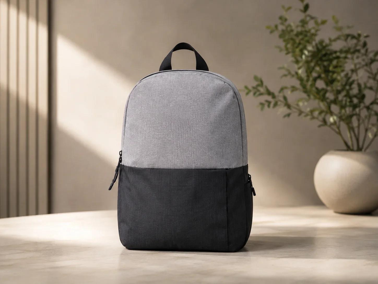 UrbanGear Dual-Tone Grey Everyday Backpack