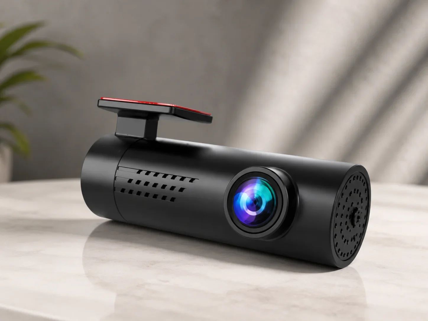 Lapcare Compact Cylinder Smart Dash Cam for Vehicles