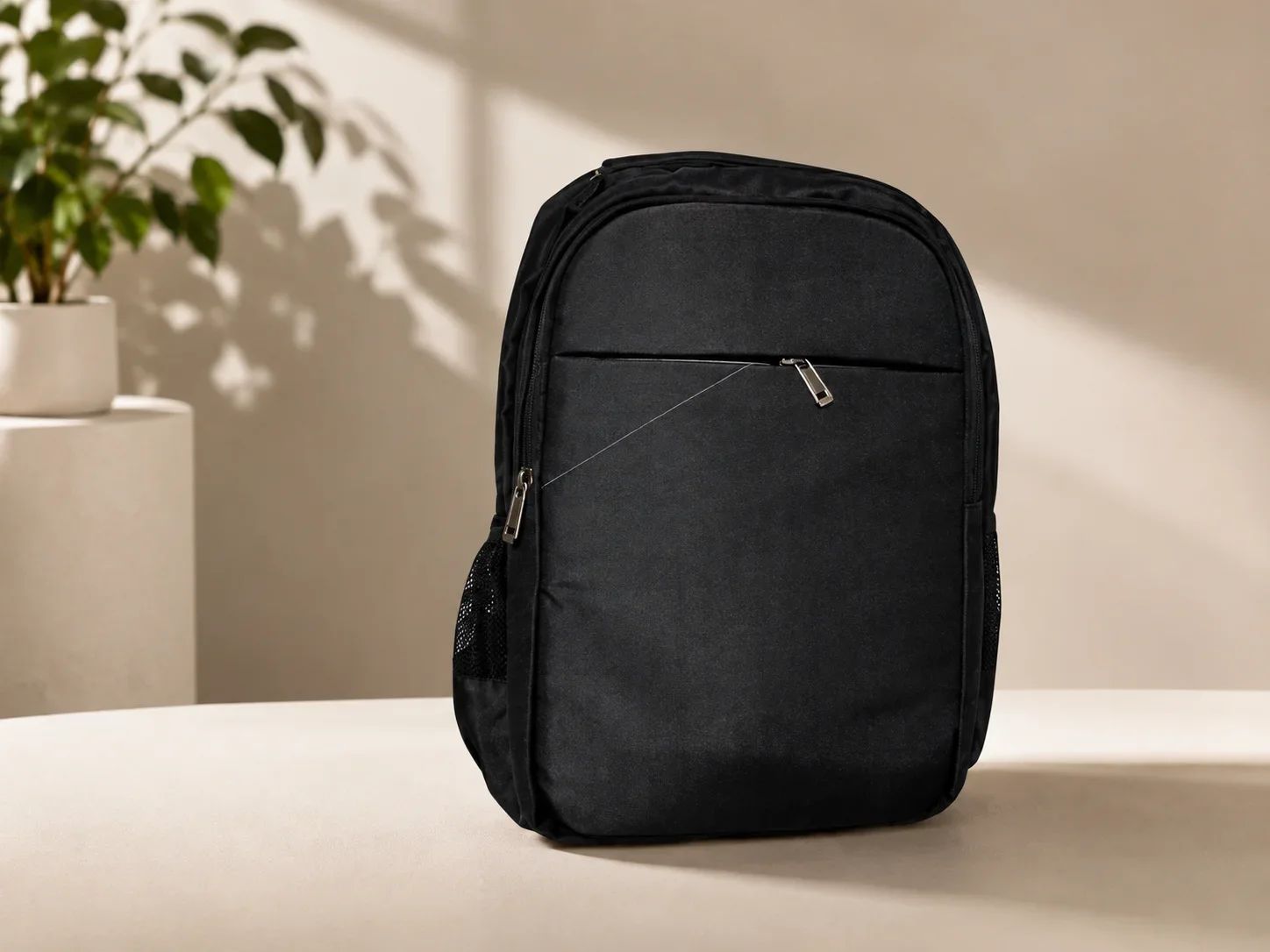 Lapcare Executive Business Laptop Backpack in Matte Black
