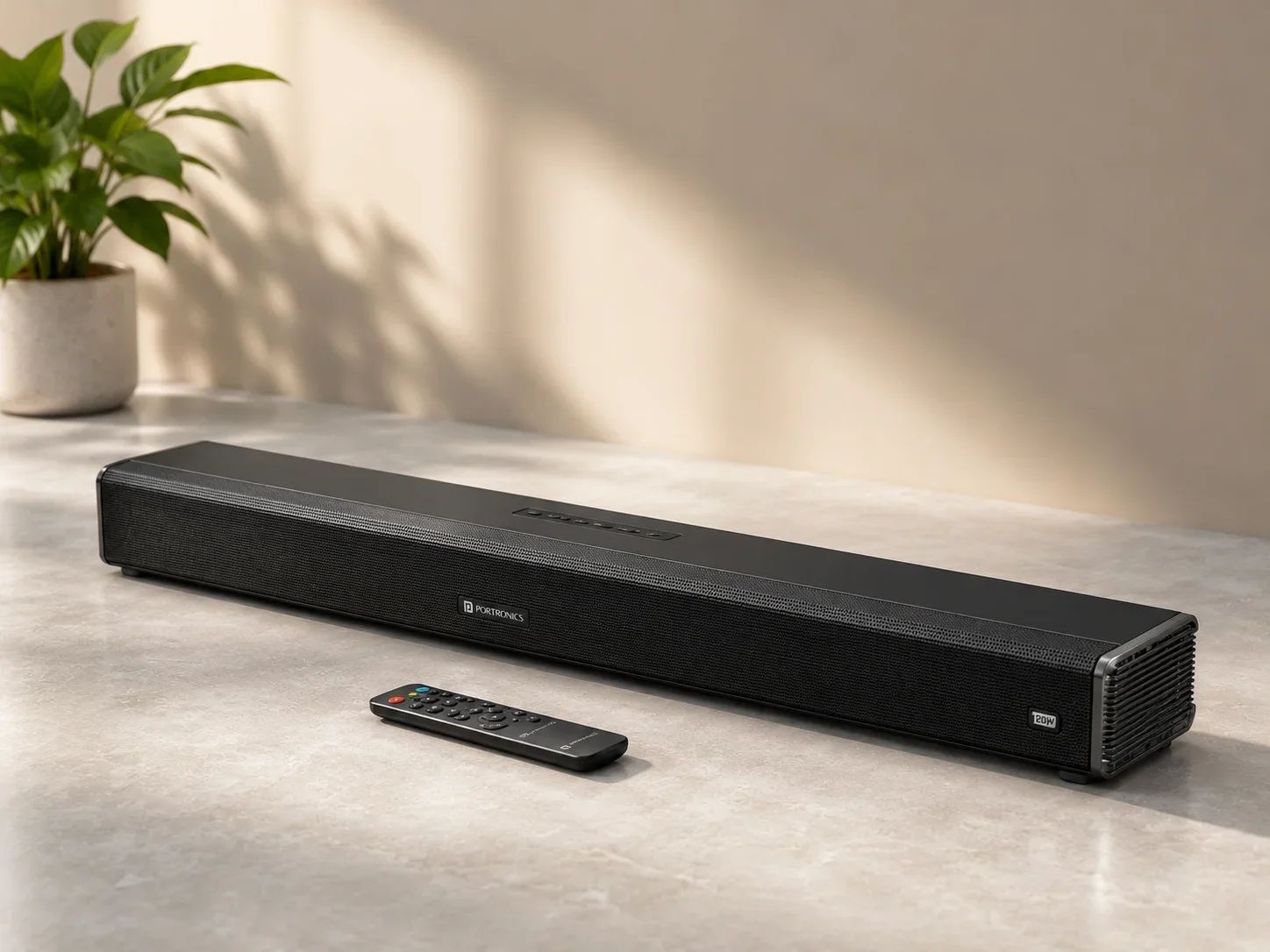 Portronics 120W Compact Wireless Soundbar for Executive Gifting