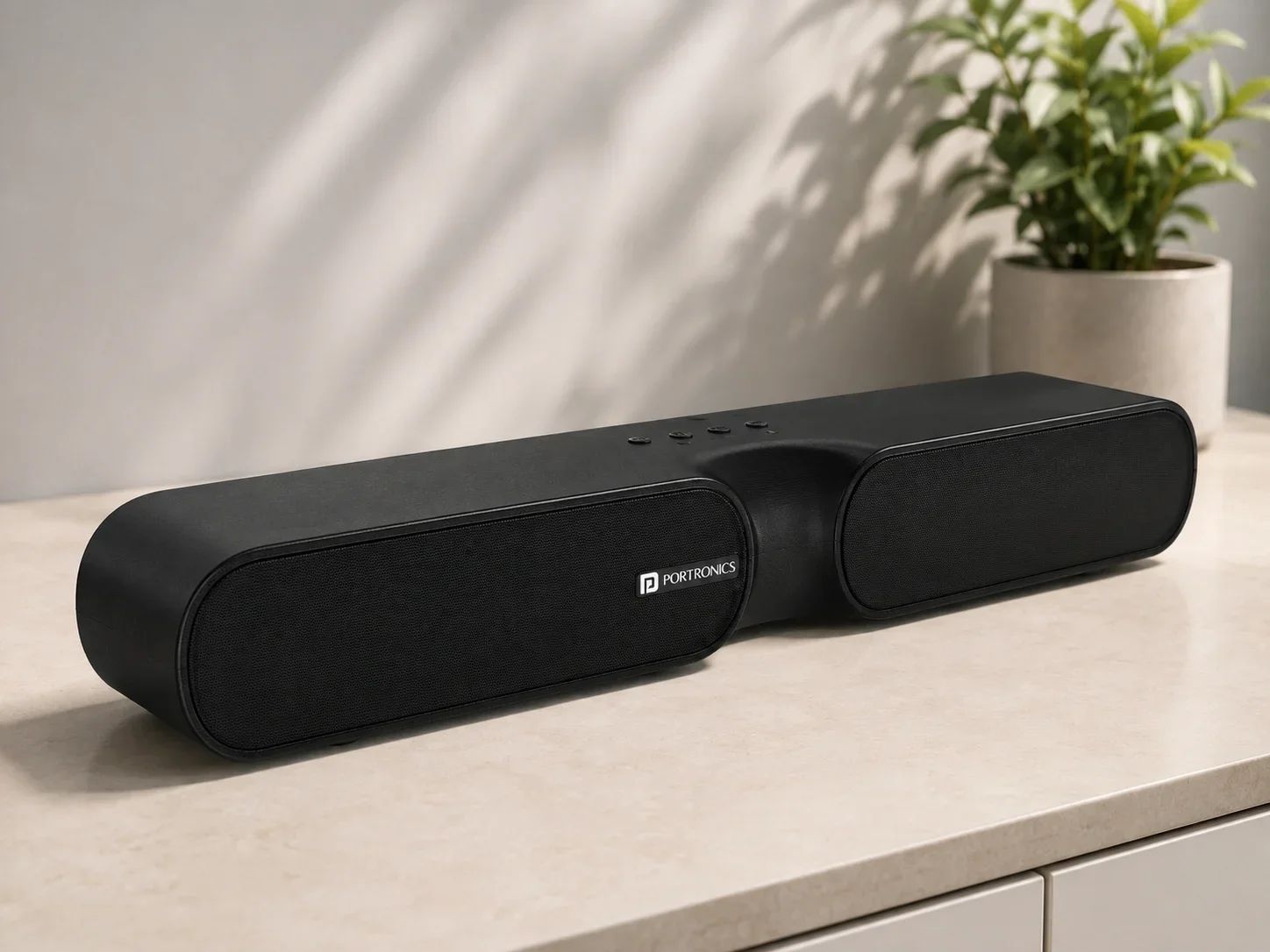 Portronics Dual-Chamber Portable Wireless Soundbar for Corporate Gifting