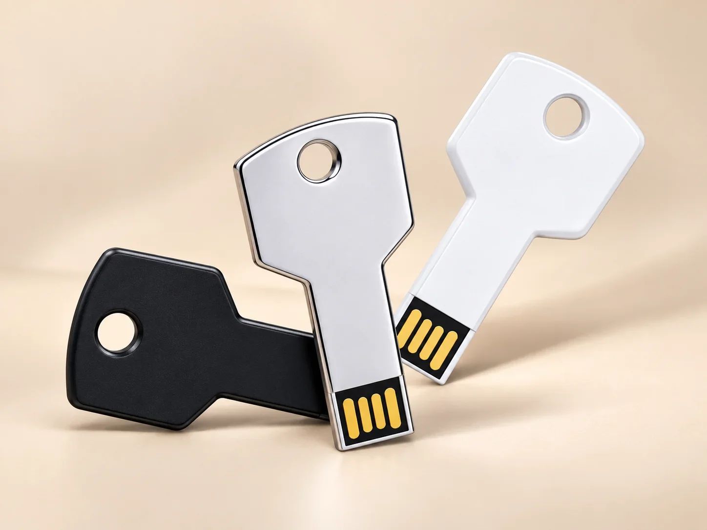 Premium Ultra-Slim Key-Shaped USB Flash Drive Collection