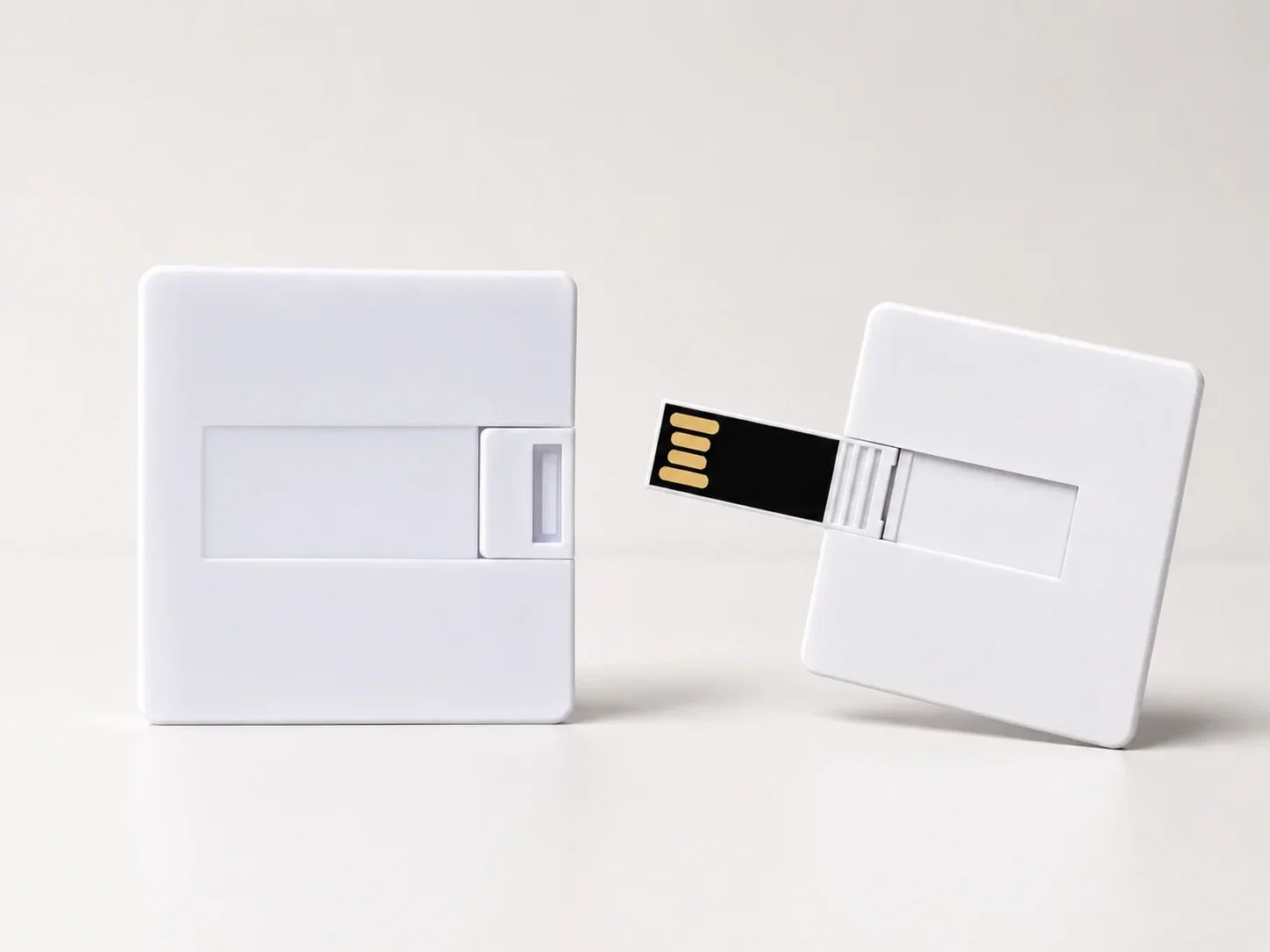 Premium Ultra-Compact Square Swivel USB Flash Drive