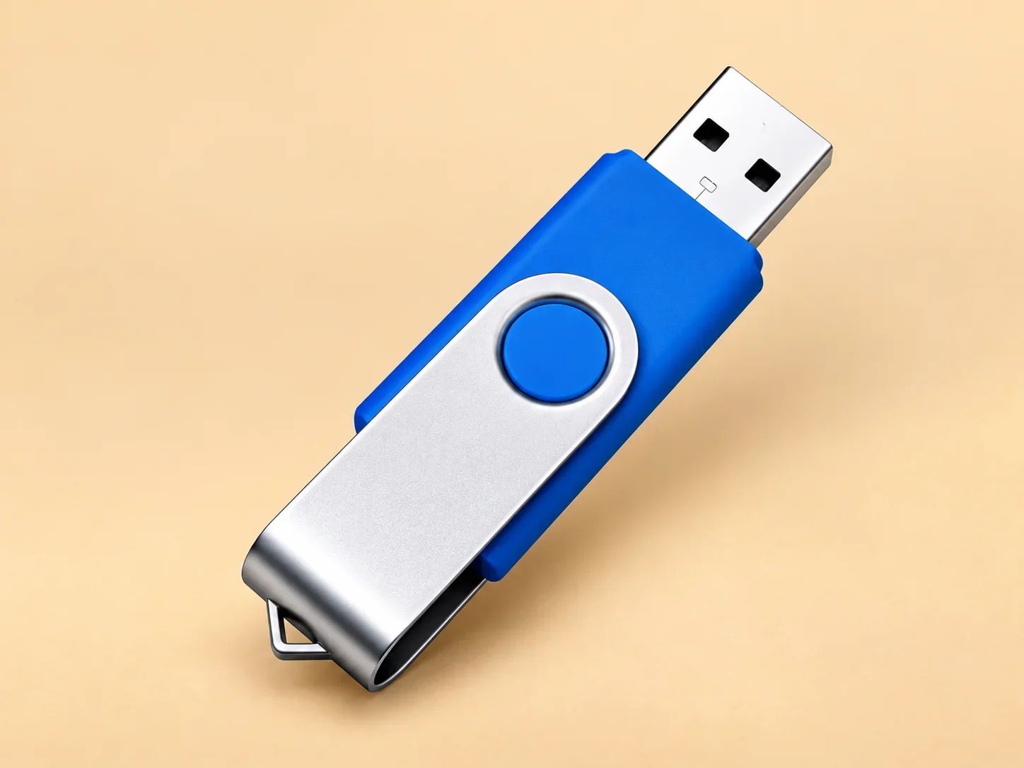 Classic Swivel Metal Clip USB Flash Drive