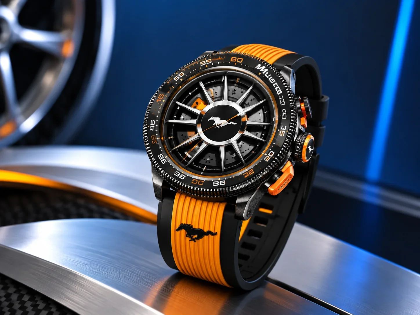 GoBoult Mustang Torq Smartwatch – Mach Orange Edition