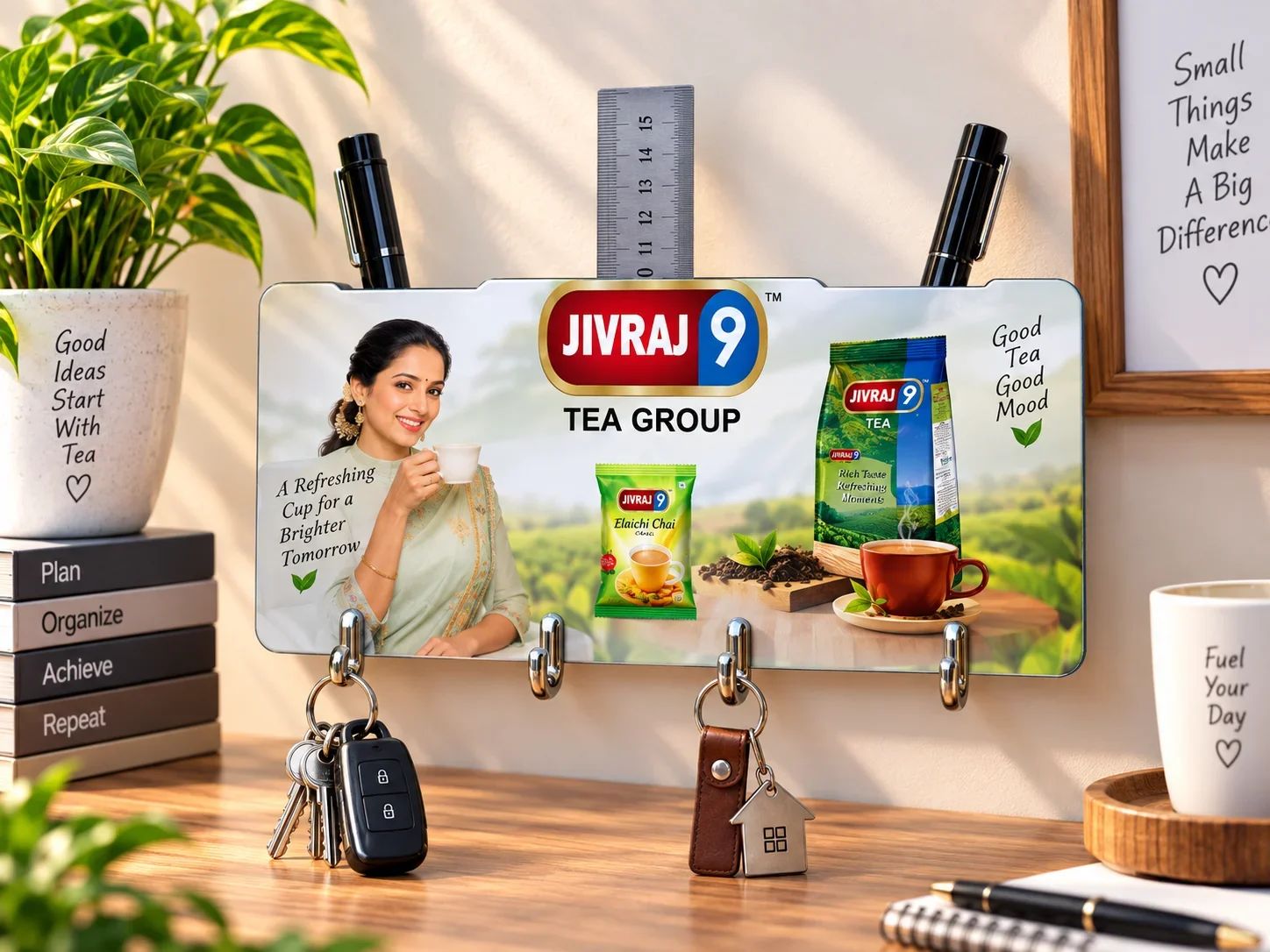 Custom Acrylic Key Holder Display Board