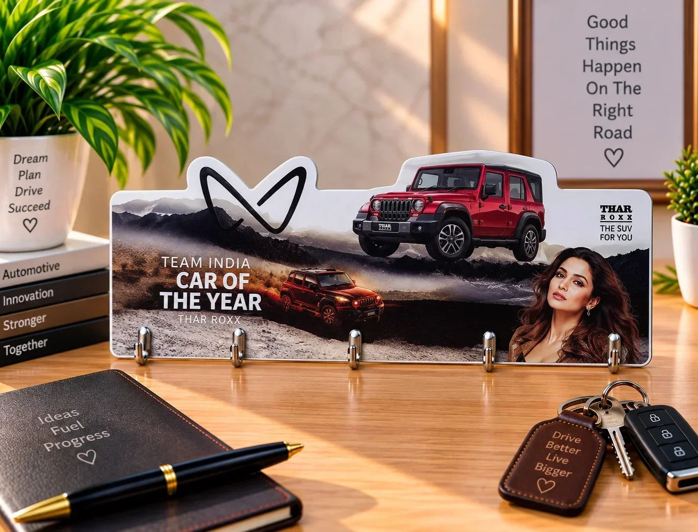 Custom Automotive Graphic Key Holder Board