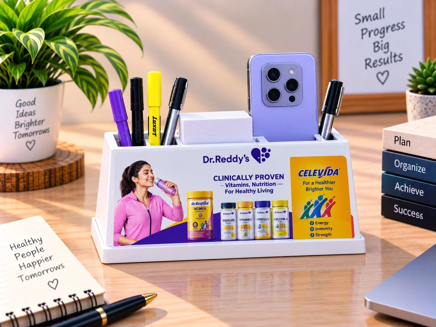 Dr. Reddy's Celevida Custom Desktop Organizer