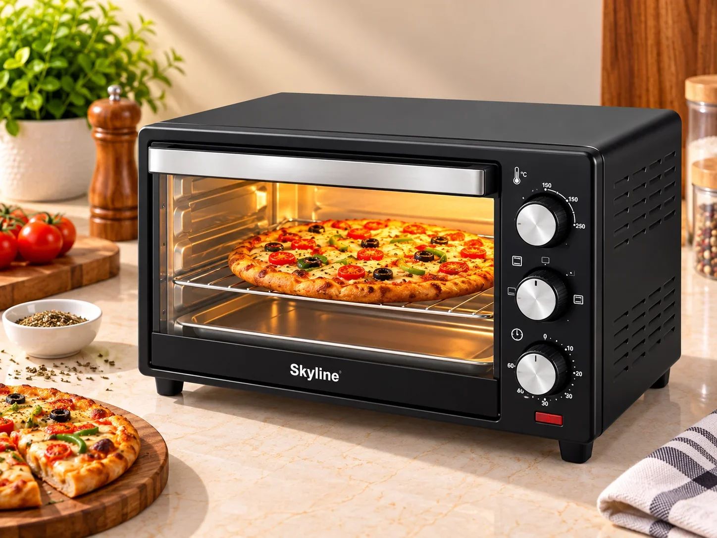 Skyline Countertop Electric Baking & Toasting OTG Oven